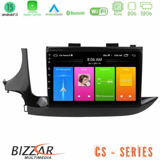 Bizzar CS Series 4Core Android13 2+32GB Opel Mokka 2016-2020 Navigation Multimedia Tablet 9"