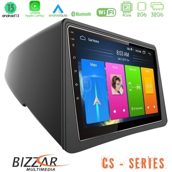 Bizzar CS Series 4Core Android13 2+32GB Opel Mokka Navigation Multimedia Tablet 9"