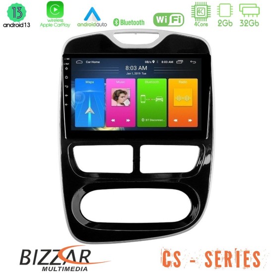 Bizzar CS Series 4Core Android13 2+32GB Renault Clio 2012-2016 Navigation Multimedia Tablet 10"