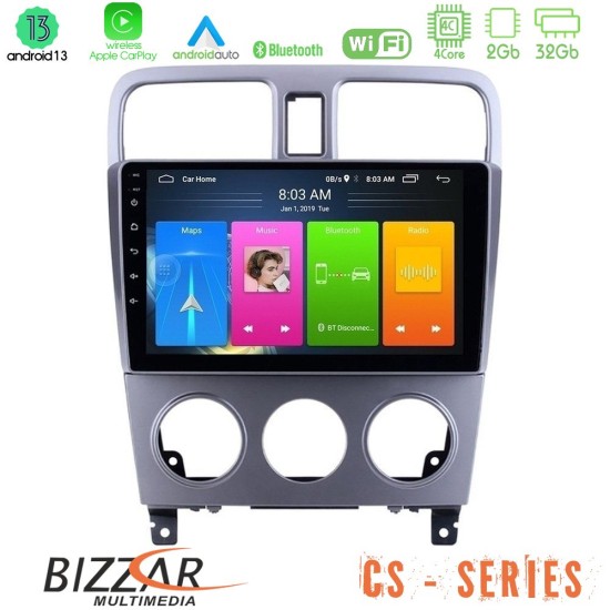 Bizzar CS Series 4Core Android13 2+32GB Subaru Forester 2003-2007 Navigation Multimedia Tablet 9"