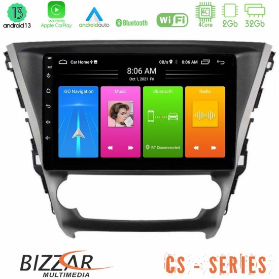 Bizzar CS Series 4Core Android13 2+32GB Toyota Avensis 2015-2018 Navigation Multimedia Tablet 9"