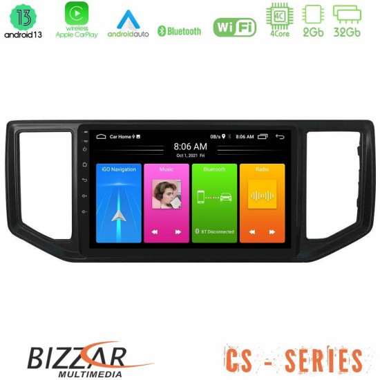 Bizzar CS Series 4Core Android13 2+32GB VW Amarok 2017-2022 Navigation Multimedia Tablet 9"