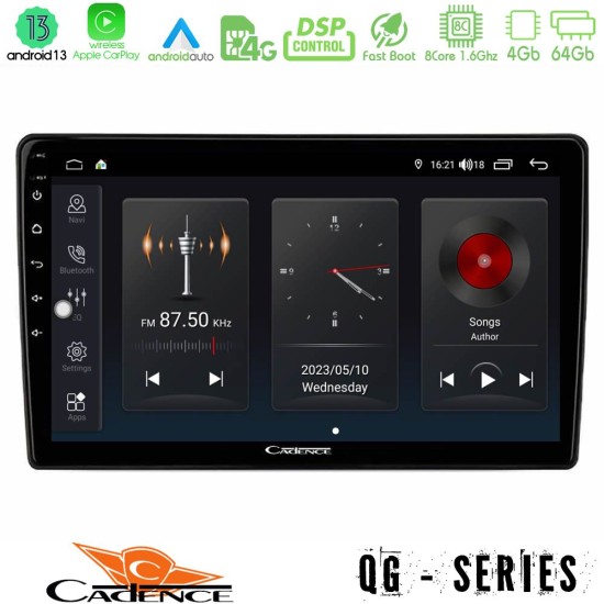 Cadence QG Series 8Core Android13 4+64GB Navigation Multimedia Tablet 9"