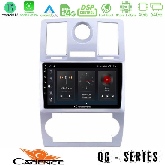 Cadence QG Series 8Core Android13 4+64GB Chrysler 300C Navigation Multimedia Tablet 9"
