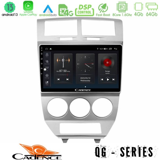 Cadence QG Series 8Core Android13 4+64GB Dodge Caliber 2006-2011 Navigation Multimedia Tablet 10"