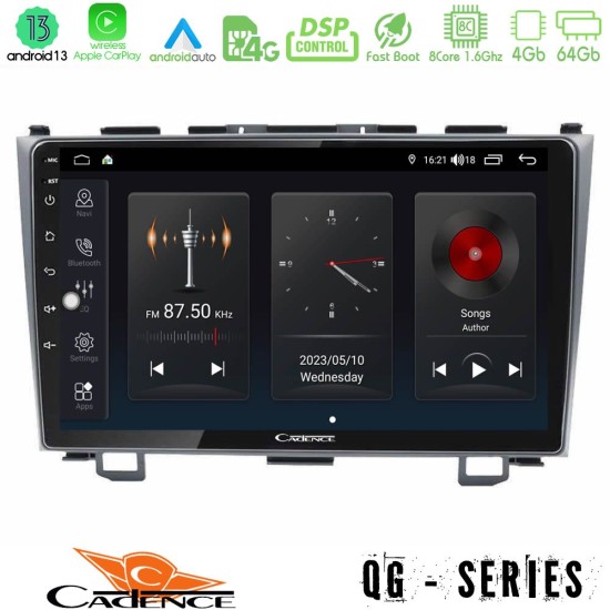 Cadence QG Series 8Core Android13 4+64GB Honda CRV Navigation Multimedia Tablet 9"