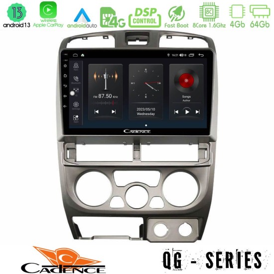 Cadence QG Series 8Core Android13 4+64GB Isuzu D-Max 2004-2006 Navigation Multimedia Tablet 9"
