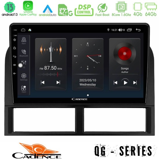 Cadence QG Series 8Core Android13 4+64GB Jeep Grand Cherokee 1999-2004 Navigation Multimedia Tablet 9"