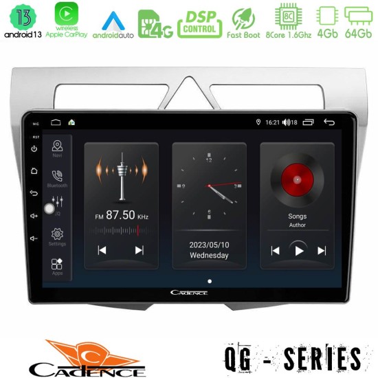 Cadence QG Series 8Core Android13 4+64GB Kia Picanto Navigation Multimedia Tablet 9"