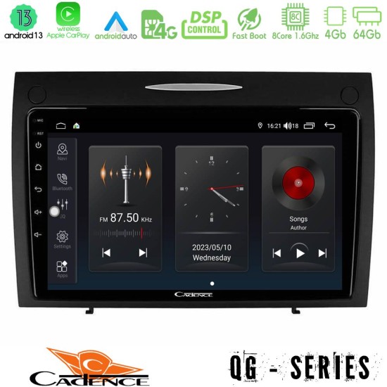 Cadence QG Series 8Core Android13 4+64GB Mercedes SLK Class Navigation Multimedia Tablet 9"