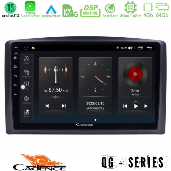 Cadence QG Series 8Core Android13 4+64GB Mercedes Vito 2015-2021 Navigation Multimedia Tablet 10"