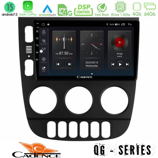 Cadence QG Series 8Core Android13 4+64GB Mercedes ML Class 1998-2005 Navigation Multimedia Tablet 9"