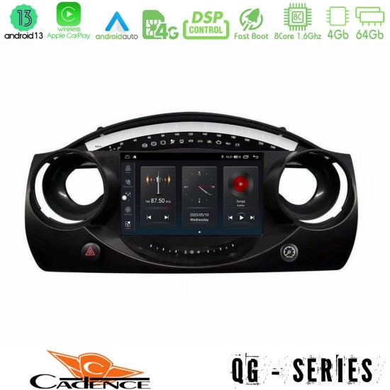 Cadence QG Series 8Core Android13 4+64GB Mini Cooper R50 Navigation Multimedia Tablet 9"