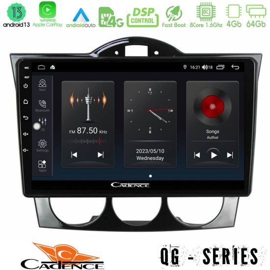 Cadence QG Series 8Core Android13 4+64GB Mazda RX8 2003-2008 Navigation Multimedia Tablet 9"