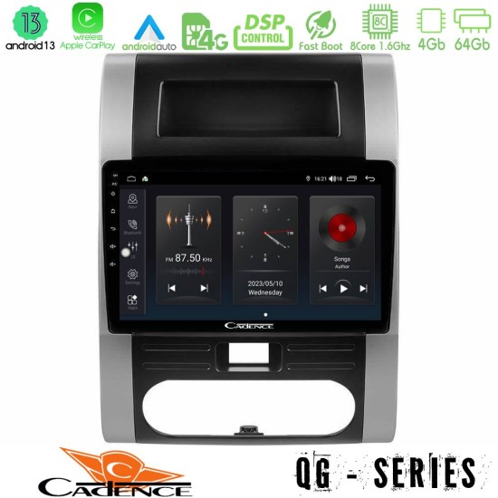 Cadence QG Series 8Core Android13 4+64GB Nissan X-Trail T31 Navigation Multimedia Tablet 10"