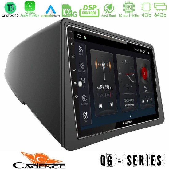 Cadence QG Series 8Core Android13 4+64GB Opel Mokka Navigation Multimedia Tablet 9"