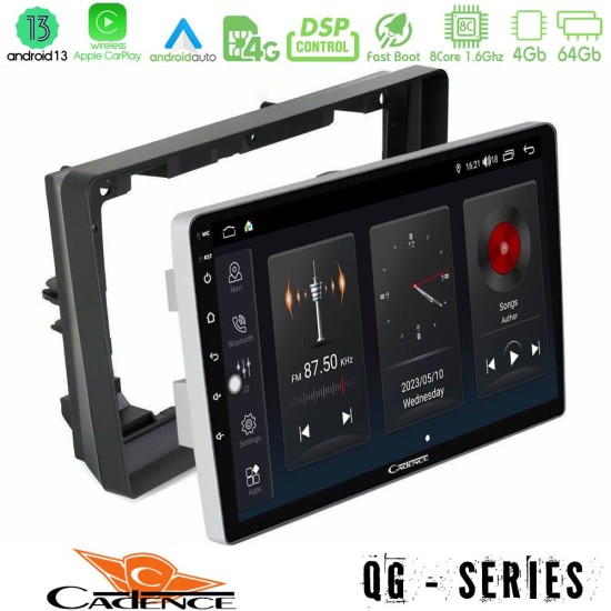 Cadence QG Series 8Core Android13 4+64GB Peugeot 308 2013-2020 Navigation Multimedia Tablet 9"