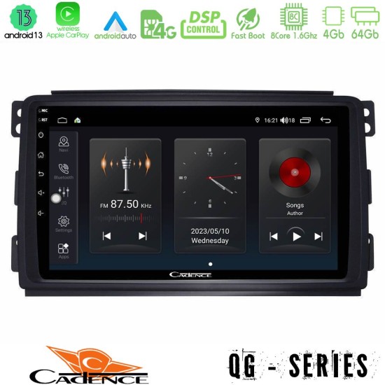 Cadence QG Series 8Core Android13 4+64GB Smart 451 Navigation Multimedia Tablet 9"