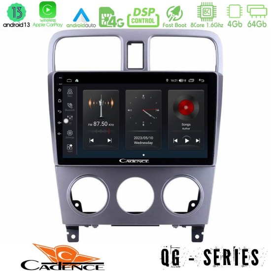 Cadence QG Series 8Core Android13 4+64GB Subaru Forester 2003-2007 Navigation Multimedia Tablet 9"