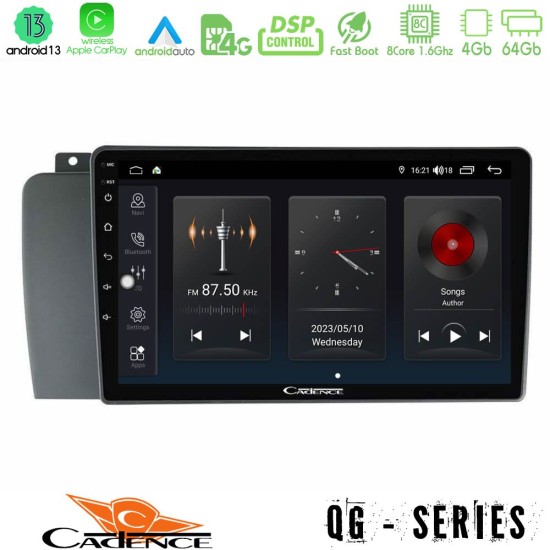 Cadence QG Series 8Core Android13 4+64GB Volvo S60 2004-2009 Navigation Multimedia Tablet 9"