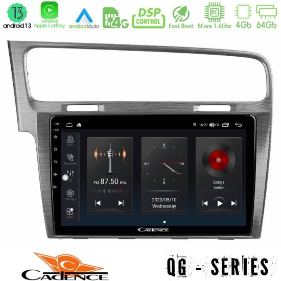 Cadence QG Series 8Core Android13 4+64GB VW GOLF 7 Navigation Multimedia Tablet 10"