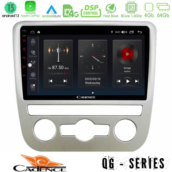 Cadence QG Series 8Core Android13 4+64GB VW Scirocco 2008 – 2014 Navigation Multimedia Tablet 9"