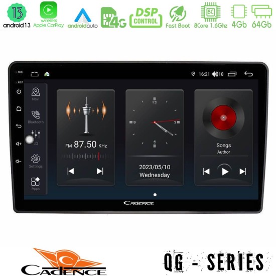 Cadence QG Series 8Core Android13 4+64GB VW Passat Navigation Multimedia Tablet 9"