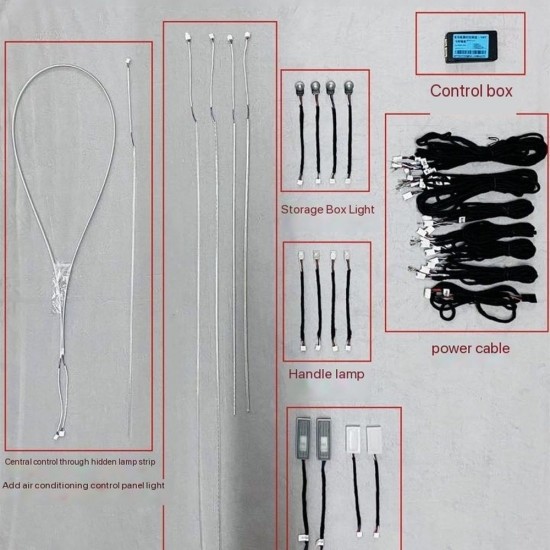 Ατμοσφαιρικός Φωτισμός BMW 3 Series F30 Ambient Light Kit