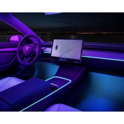 Ατμοσφαιρικός Φωτισμός Tesla Model Y Ambient Light Kit Ατμοσφαιρικός Φωτισμός Tesla Model Y Ambient Light Kit