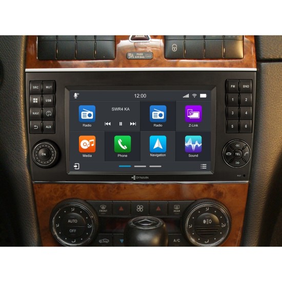 Dynavin D9 Series Οθόνη Mercedes CLK 2005-2009 7" Android11 Navigation Multimedia Station