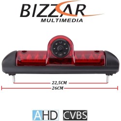 Fiat Ducato Κάμερα Οπισθοπορείας Τρίτο Stop AHD720 και CVBS
