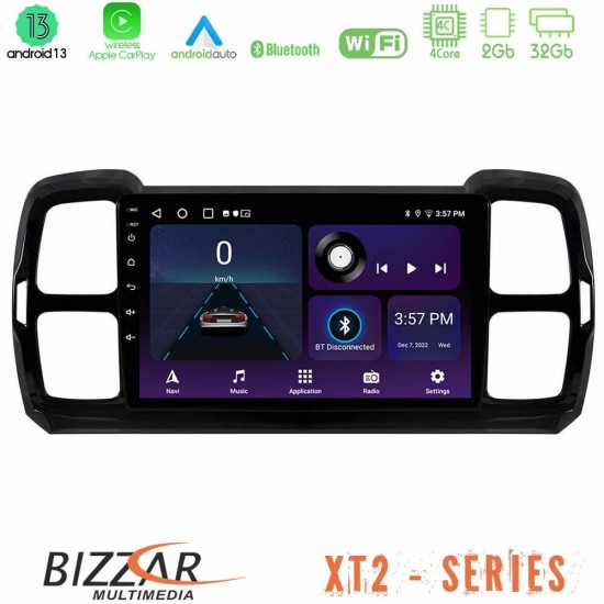 Bizzar XT2 Series Citroen DS5 Aircross 2017-2021 4Core Android13 2+32GB Navigation Multimedia Tablet 9″