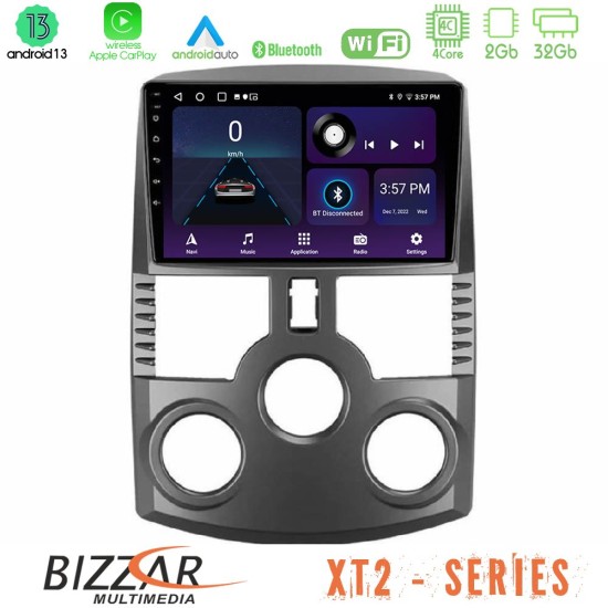 Bizzar XT2 Series 4Core Android13 2+32GB Daihatsu Terios Navigation Multimedia Tablet 9"