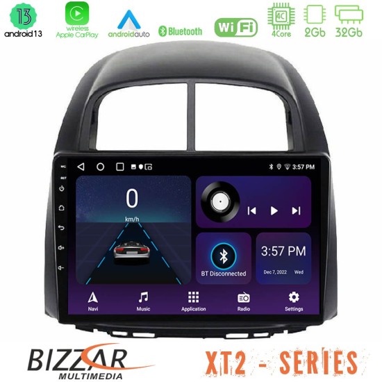 Bizzar XT2 Series 4Core Android13 2+32GB Daihatsu Sirion/Subaru Justy Navigation Multimedia Tablet 10"