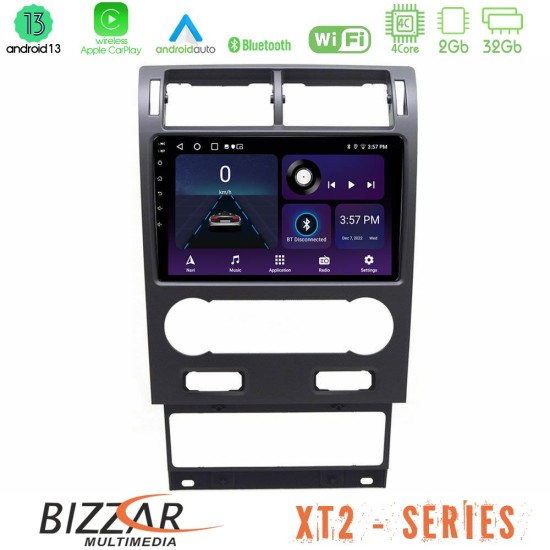 Bizzar XT2 Series 4Core Android13 2+32GB Ford Mondeo 2004-2007 Navigation Multimedia Tablet 9"