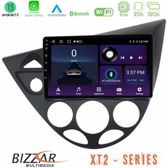 Bizzar XT2 Series 4Core Android13 2+32GB Ford Focus 1999-2004 Navigation Multimedia Tablet 9"