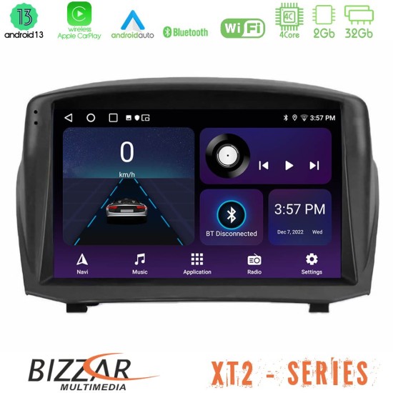 Bizzar XT2 Series 4Core Android13 2+32GB Ford Fiesta 2008-2016 Navigation Multimedia Tablet 9" (Oem Style)