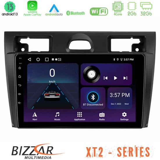 Bizzar XT2 Series 4Core Android13 2+32GB Ford Fiesta/Fusion Navigation Multimedia Tablet 9"