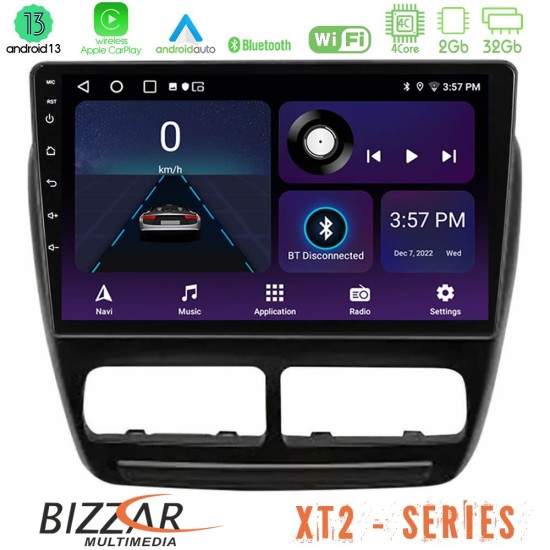 Bizzar XT2 Series 4Core Android13 2+32GB Fiat Doblo / Opel Combo 2010-2014 Navigation Multimedia Tablet 9"