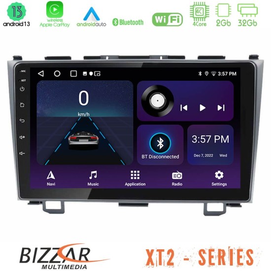 Bizzar XT2 Series 4Core Android13 2+32GB Honda CRV Navigation Multimedia Tablet 9"