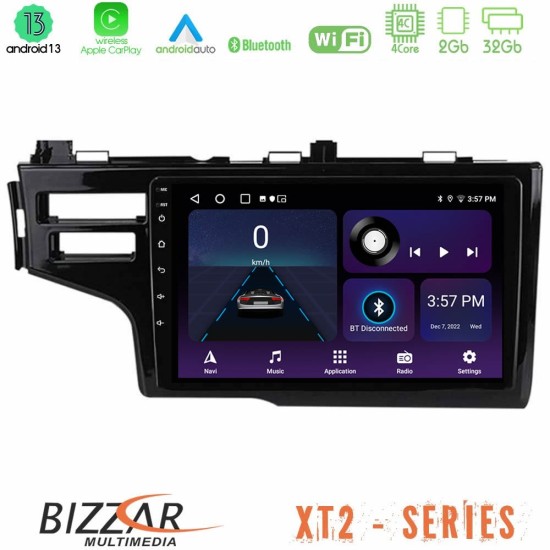 Bizzar XT2 Series 4Core Android13 2+32GB Honda Jazz 2013-2020 Navigation Multimedia Tablet 9"