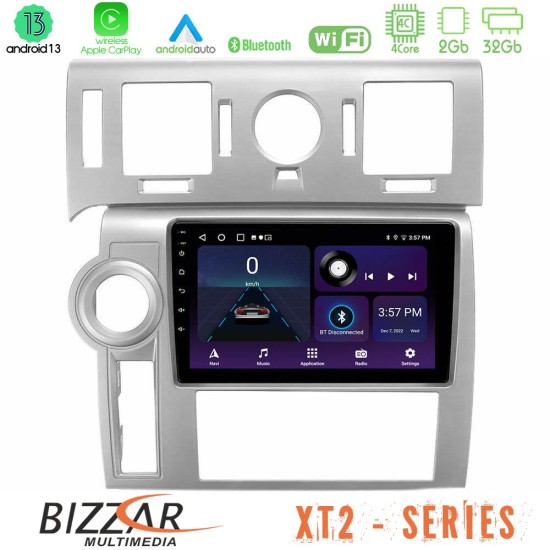 Bizzar XT2 Series 4Core Android13 2+32GB Hummer H2 2008-2009 Navigation Multimedia Tablet 9"