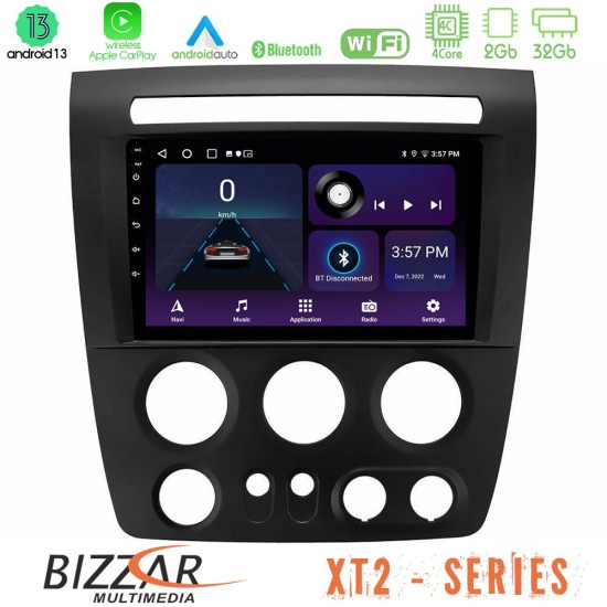 Bizzar XT2 Series 4Core Android13 2+32GB Hummer H3 2005-2009 Navigation Multimedia Tablet 9"