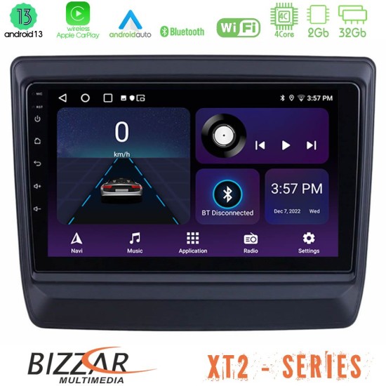 Bizzar XT2 Series 4Core Android13 2+32GB Isuzu D-MAX 2020-2023 Navigation Multimedia Tablet 9"