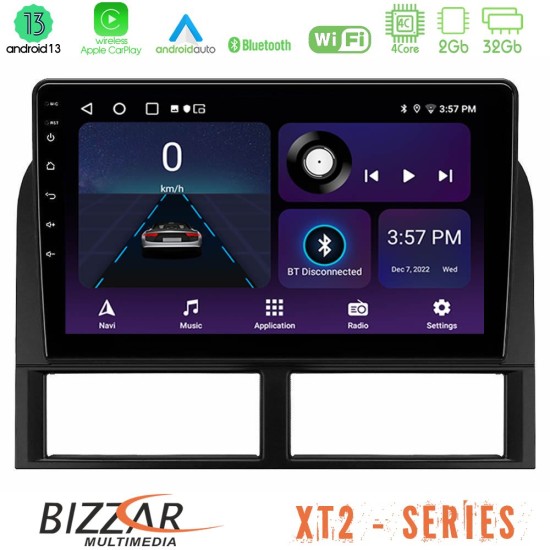 Bizzar XT2 Series 4Core Android13 2+32GB Jeep Grand Cherokee 1999-2004 Navigation Multimedia Tablet 9"