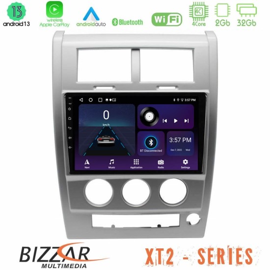 Bizzar XT2 Series 4Core Android13 2+32GB Jeep Cherokee (KK) 2008-2012 Navigation Multimedia Tablet 10"