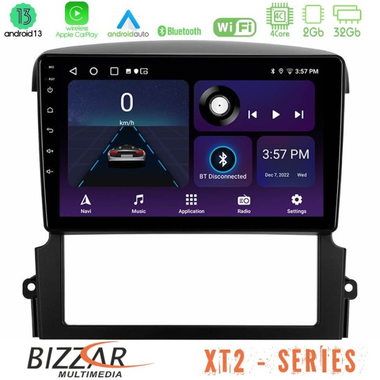 Bizzar XT2 Series 4Core Android13 2+32GB Kia Sorento Navigation Multimedia Tablet 9"