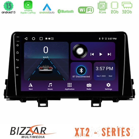 Bizzar XT2 Series 4Core Android13 2+32GB Kia Picanto 2017-2021 Navigation Multimedia Tablet 9"