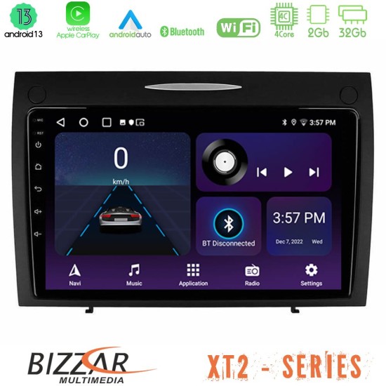 Bizzar XT2 Series 4Core Android13 2+32GB Mercedes SLK Class Navigation Multimedia Tablet 9"