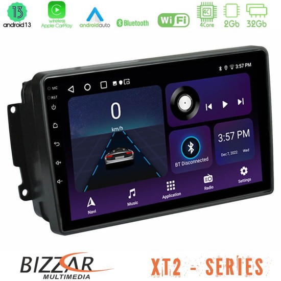 Bizzar XT2 Series 4Core Android13 2+32GB Mercedes C/CLK/G Class (W203/W209) Navigation Multimedia Tablet 9"